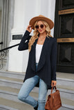 Solid Color Loose Cardigan Knitted Jacket