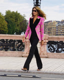 Pink blazer