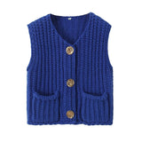 Early Autumn Knitted Vest