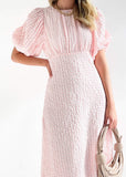 Tallah Midi Dress - Pink