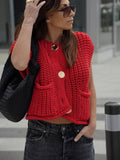 Early Autumn Knitted Vest