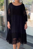 Black Lace Summer Dress