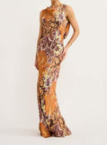 Emmery Dress In Brocade