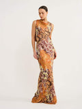 Emmery Dress In Brocade