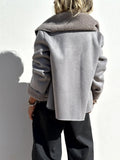 Gray Warm Loose Coat