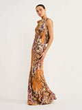 Emmery Dress In Brocade