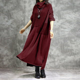 Long Sweatshirt Dress Autumn