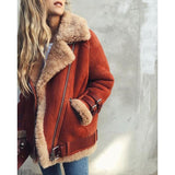 Stylish Warm Coat With Lapel