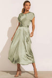 Satin Elegant Evening Dress