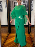 Elegant Silk Evening Dress