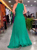 Green Tulle Glamor Gown