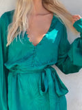 ElegantGreen Beach Dress