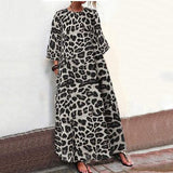 Leopard print Maxi dress