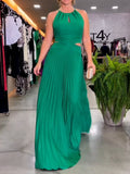 Green Tulle Glamor Gown