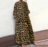 Leopard print Maxi dress