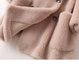 Real Fur High Quality Australian Wool Coats