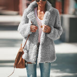 Fashion Lapel Coat For Winter