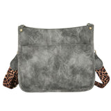 New leopard shoulder strap messenger retro shoulder bag
