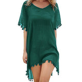 Chiffon Tassels Beach Wear Swimsuit Cover Up