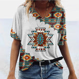 Graphic Casual Women Clothing Loose T Shirt