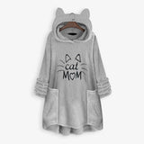 Oversized Sweatshirt Woman Fleece Hoodies