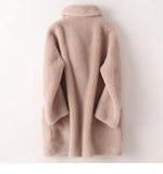 Real Fur High Quality Australian Wool Coats