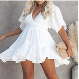 Fit & Flare Ruffle Dress Summer 2021