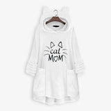 Oversized Sweatshirt Woman Fleece Hoodies