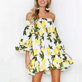 Sexy print dress for summer 2021