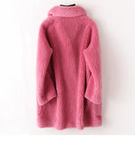 Real Fur High Quality Australian Wool Coats