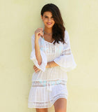 Bamboo Pareo Beach Cover Up Kaftan