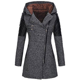 Women Warm Slim Jacket Thick Parka Overcoat
