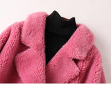 Real Fur High Quality Australian Wool Coats