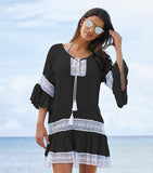 Bamboo Pareo Beach Cover Up Kaftan