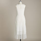 Elegant Eyelet Dress