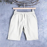 Women's Plus Size Elastic Waist Casual Shorts