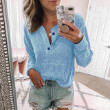 Oversized Loose Casual V-Neck T-Shirts Big Size