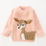 Kids Boys Girls Fawn Sweaters