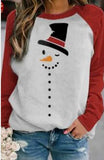 Christmas Santa Cat Print Women's t-shirt