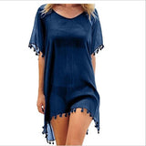 Chiffon Tassels Beach Wear Swimsuit Cover Up