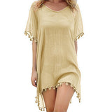 Chiffon Tassels Beach Wear Swimsuit Cover Up