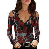 Punk Skull Lace Top