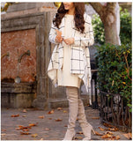 Loose Laced Tweed Coat