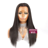 100% virgin hair from one donor straight human hair wigs