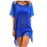 Chiffon Tassels Beach Wear Swimsuit Cover Up