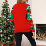 Casual Christmas Tree/Snowman Knitting Women Sweaters