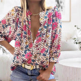 Floral Printed Fashion Loose Shirt