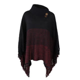 Tassel Cloak Shawl Sweater
