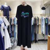 New Style Long Short-sleeved T-shirt Dress