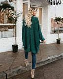 Fashion loose knit cardigan jacket